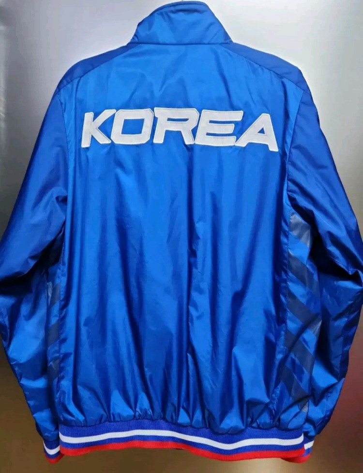[모자도 같이 드림 남성용] 데상트 대한민국 국대 인천아시안게임 야구 자켓 100사이즈 나이키 퓨마 아식스 아디다스 이미지