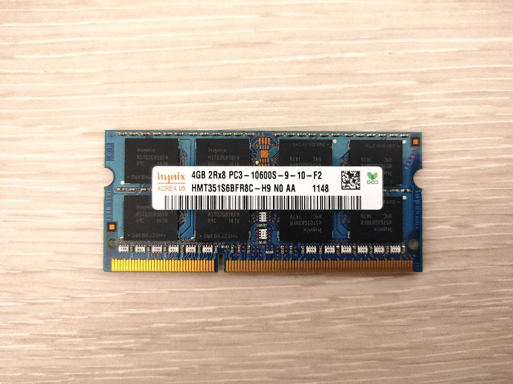 하이닉스 노트북용 DDR3 PC3-10600S 4GB 메모리 이미지