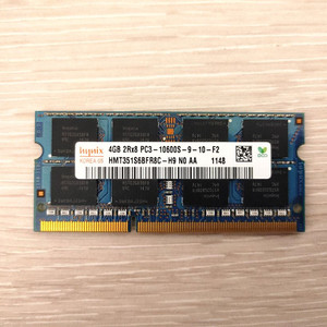 하이닉스 노트북용 DDR3 PC-10600 4GB 메모리 이미지