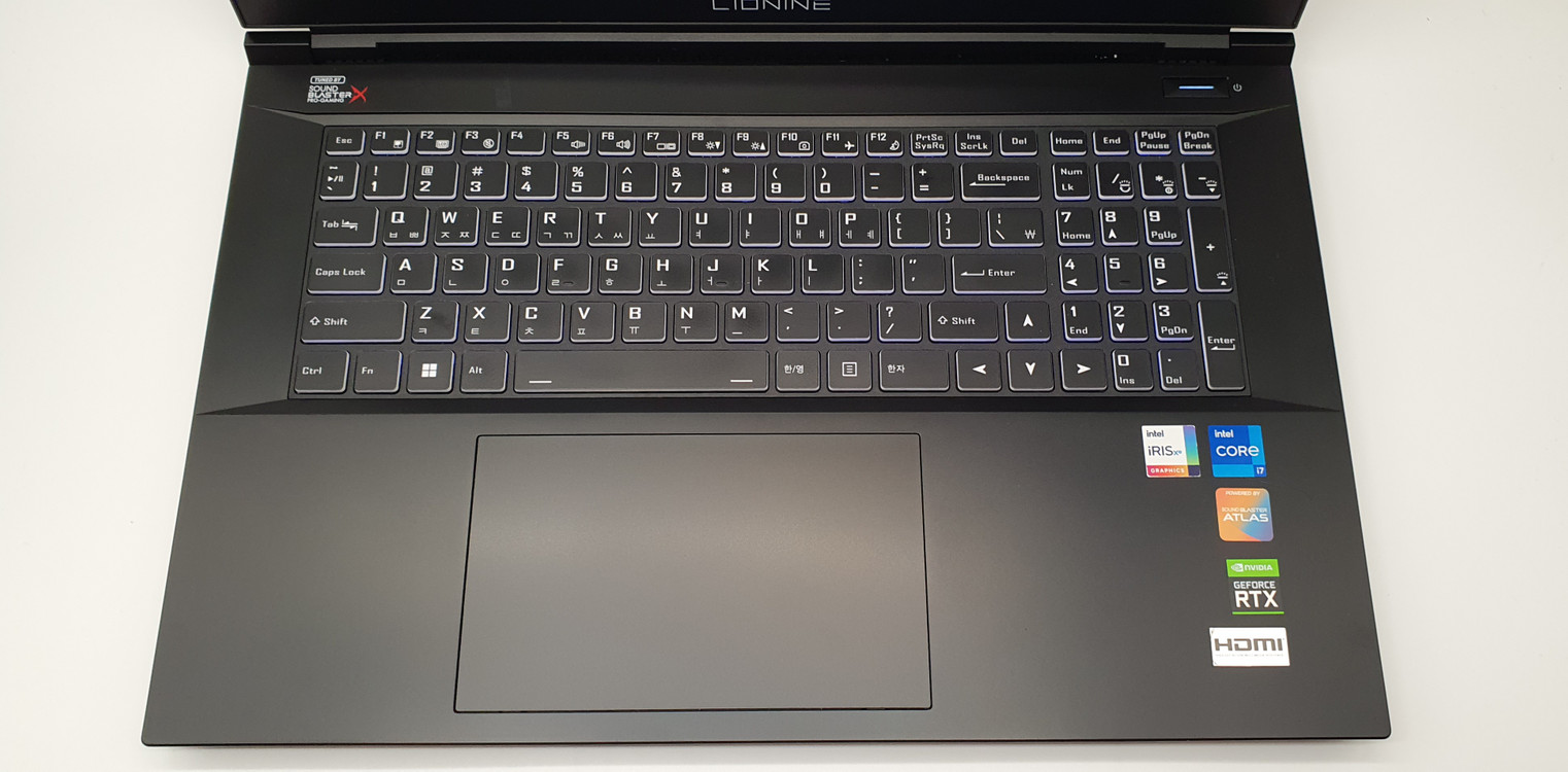 [최저가]주연테크 17인치 게이밍노트북(i7-12th/3070Ti/1TB/QHD) 이미지