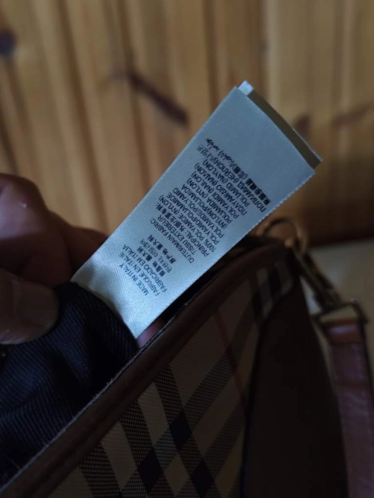 버버리 빈티지 노바체크 미니 크로스백 숄더백 이미지