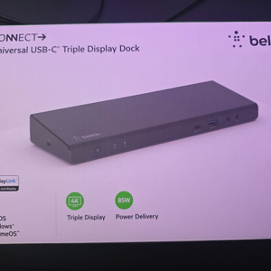 벨킨 USB-C 트리플 디스플레이 독 이미지