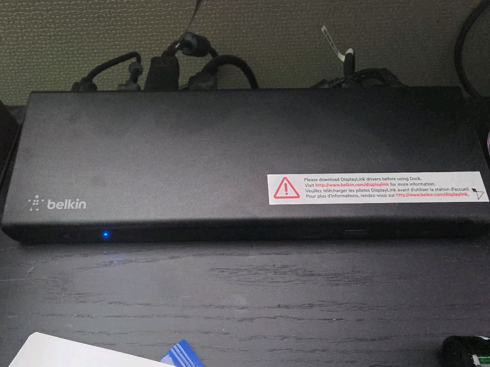 벨킨 USB-C 트리플 디스플레이 독 이미지