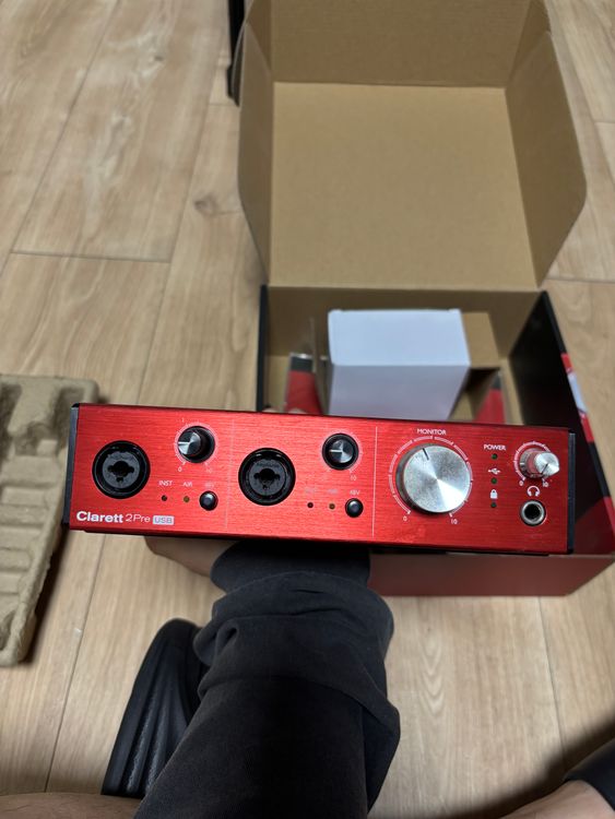 포커스라이트 clarett 2pre USB 오디오 인터페이스 판매 이미지