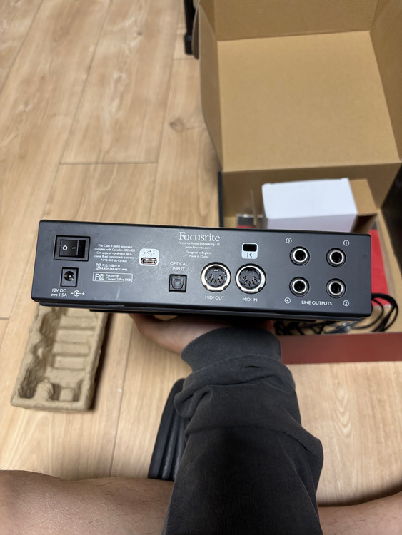 포커스라이트 clarett 2pre USB 오디오 인터페이스 판매 이미지