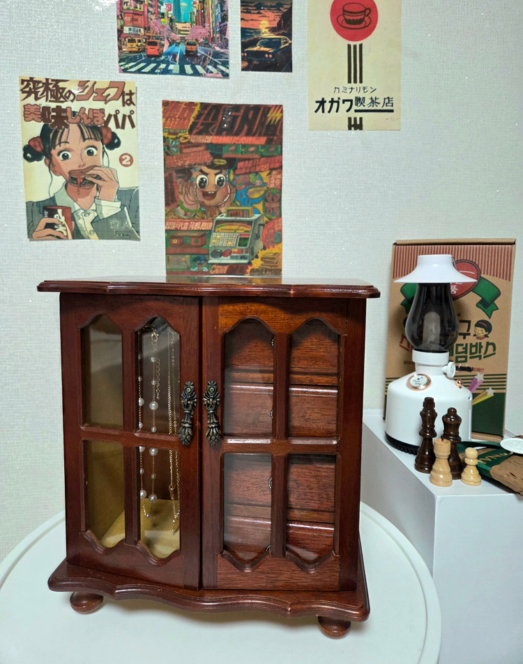 쇼와 레트로 감성소품(악세사리,미니전등포함) 이미지