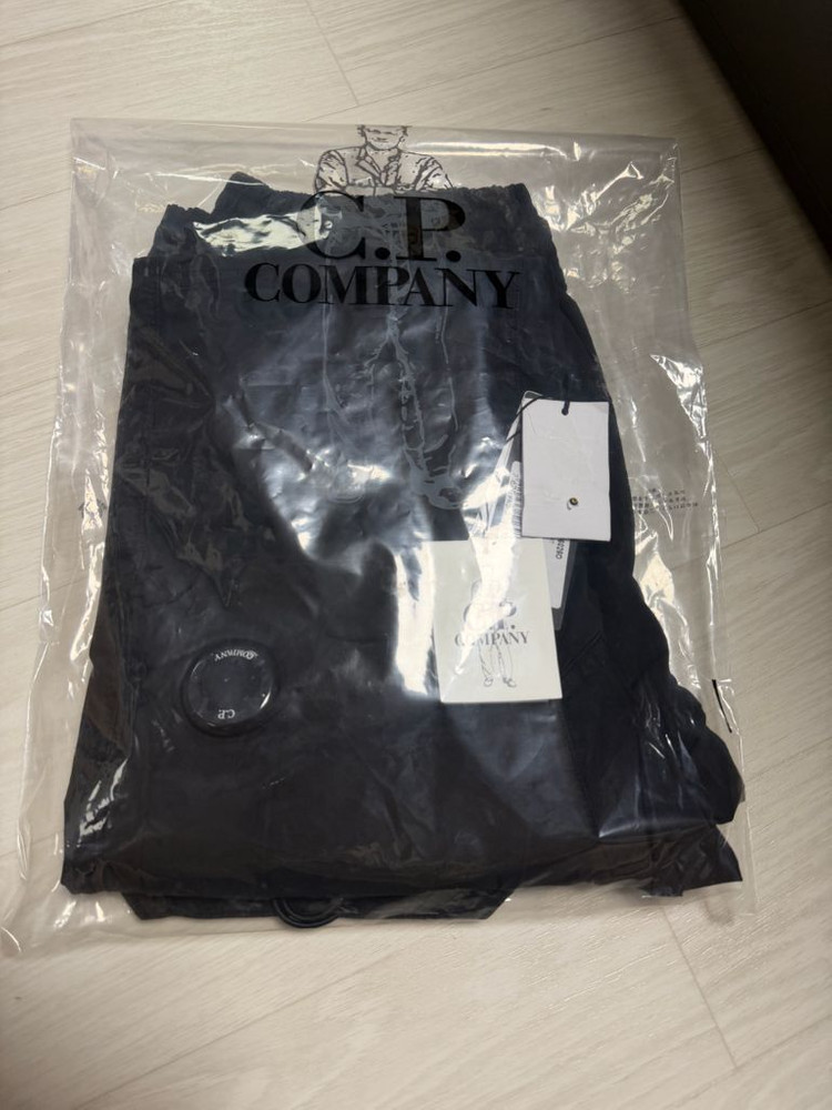 [50] C.P.COMPANY 씨피컴퍼니 블랙 트윌 조거팬츠 이미지