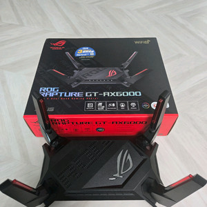 asus gt-ax6000 무선 공유기 팝니다 이미지