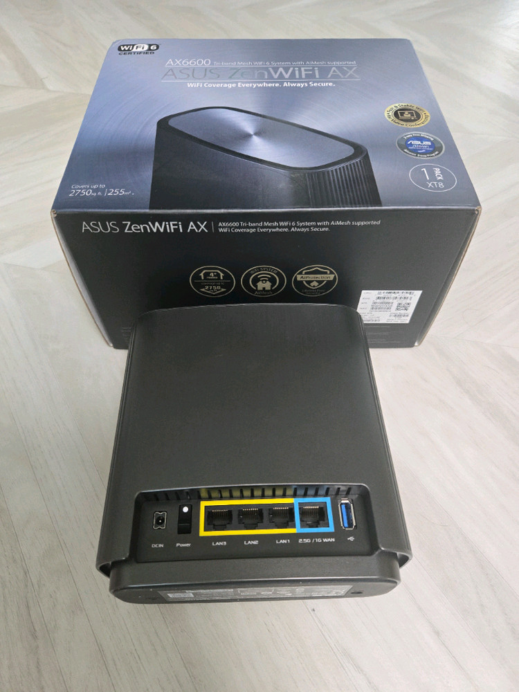 asus zen wifi xt8 무선 공유기 팝니다 이미지
