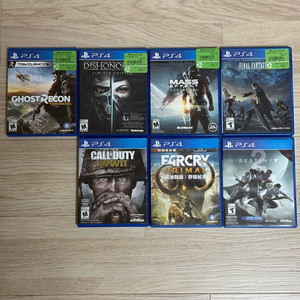 플스4 ps4 게임 일괄 이미지