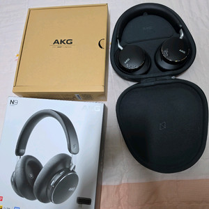 AKG N9 하이브리드 무선 블루투스 헤드폰 헤드셋 단순개봉 새상품급 이미지