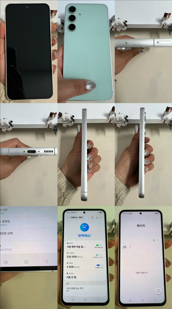 갤럭시S23Fe 256G 민트 S급! 이미지