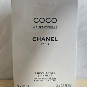 [CHANEL]코코 마드모아젤 오 드 뚜왈렛(3x20ml)116040 새제품 팝니다. 이미지