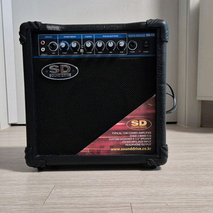 SD SG15 일렉기타 앰프 이미지
