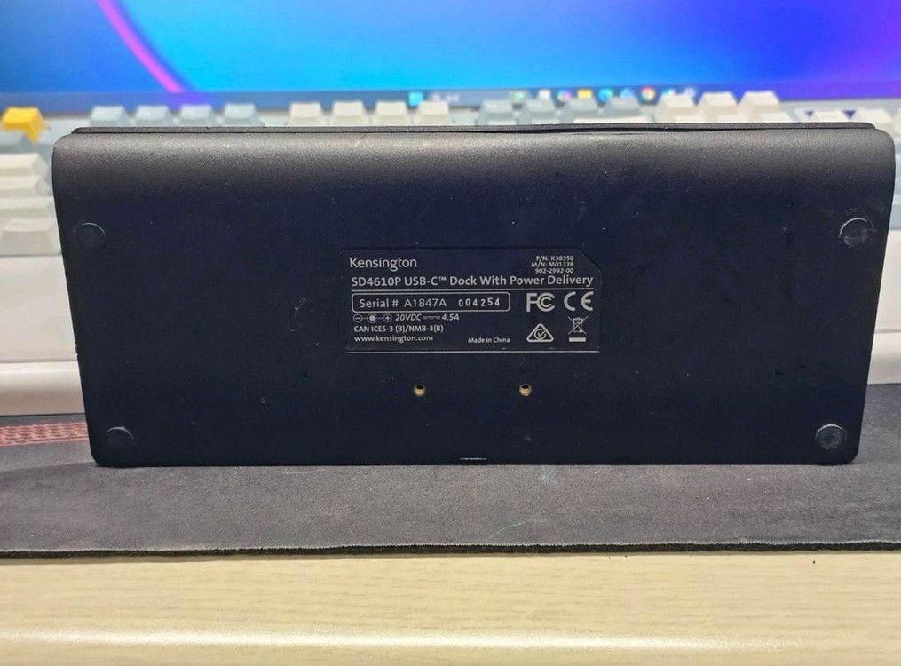 켄싱턴 SD4610P USB-C 도킹 스테이션 이미지