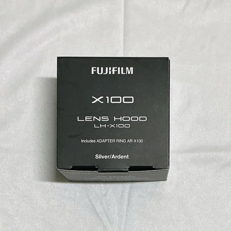 후지 X100VI X-100VI 용 PRF-49S LH-X100 FLCP-49 정품 후드 필터 캡 팝니다 이미지