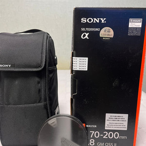 SONY 70-200mm GM OSS II 망원렌즈 (70200gm2) 이미지