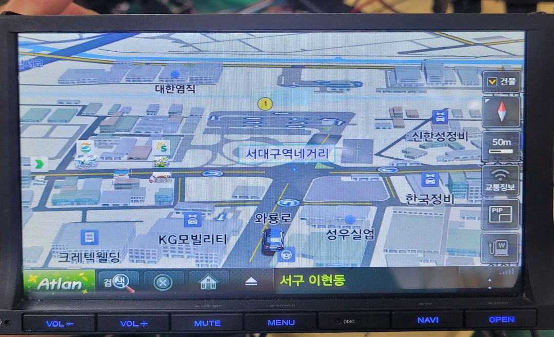 런즈FS2 AT 안드로이드 올인원 네비게이션 이미지