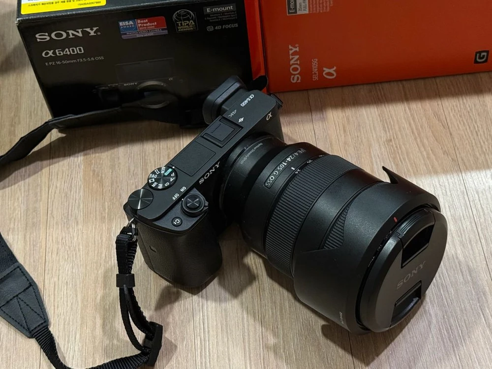 소니 a6400 + FE 24-105mm F4 G OSS - 안심되는 중고거래