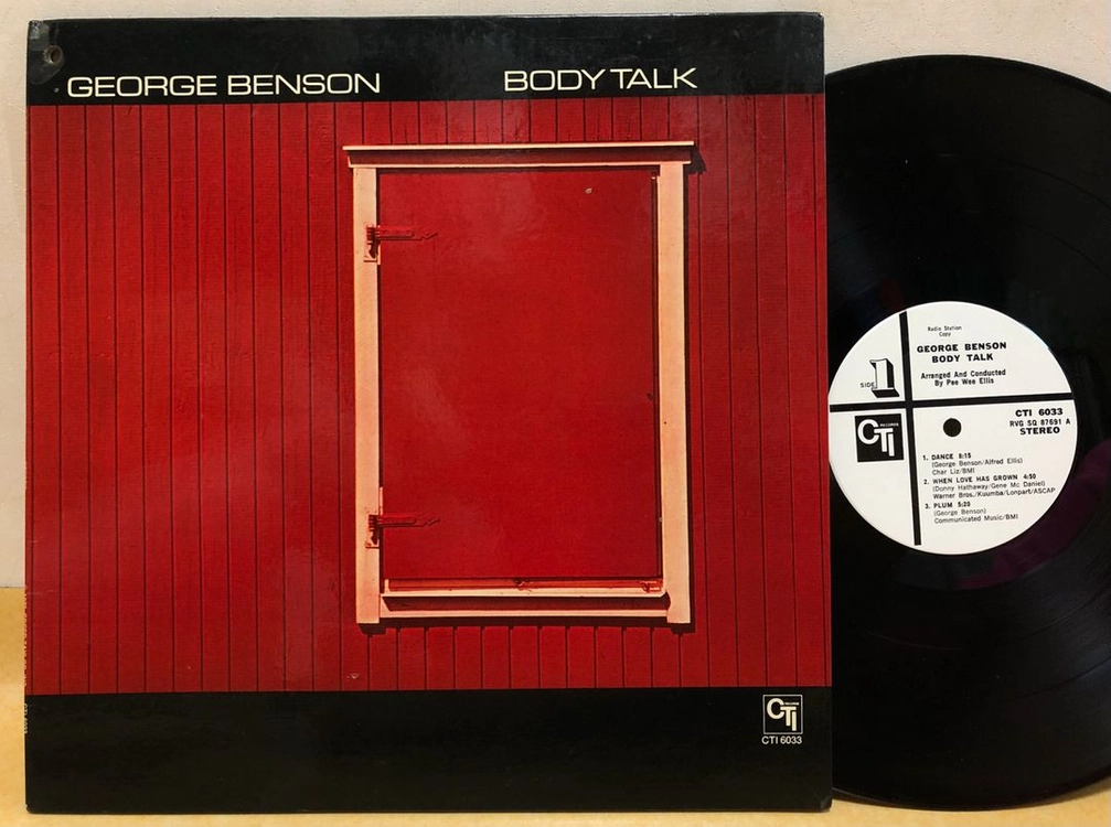 LP ; george benson - body talk 조지 벤슨 재즈 엘피 음반 CTI jazz funk 이미지
