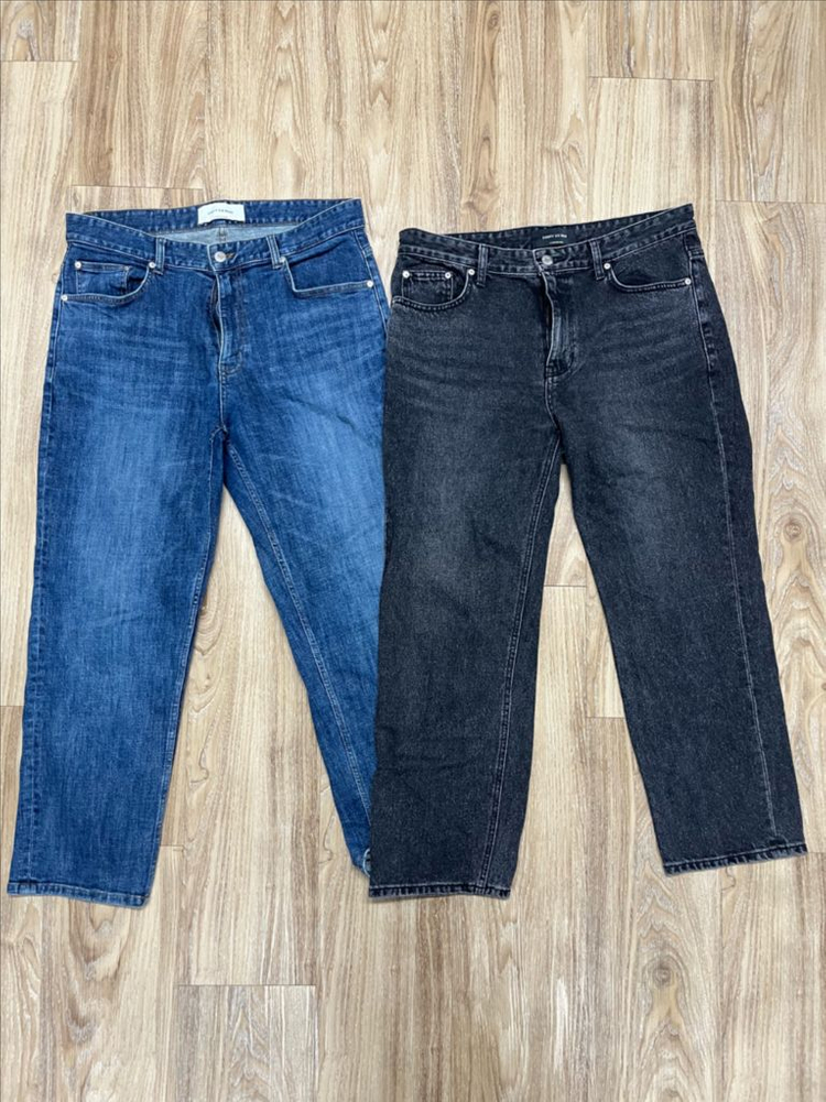 86로 크롭 청바지 34 일괄 이미지