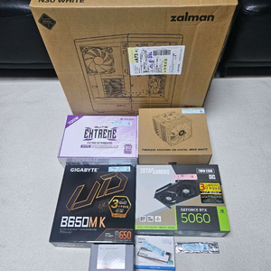 (미개봉)라이젠7500X3D 램16 조텍RTX5060 8GB 공랭본체!~ 이미지