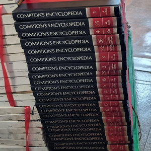 COMPTON'S 시카고대학교출판 25권 세트 배송비 포함 안전결제 가능 백과사전 중고책 이미지