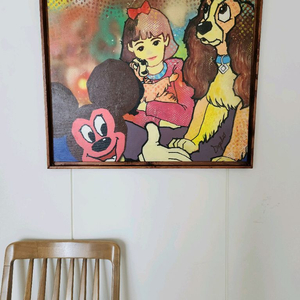 작가 팝아트그림(원화) 원목액자 선물 이미지