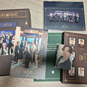 방탄 방탄소년단 매직샵 dvd 풀셋 정국 포카포함 이미지