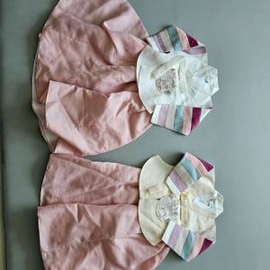 어진아이 여아한복 2벌 (3호) 쌍둥이 이미지