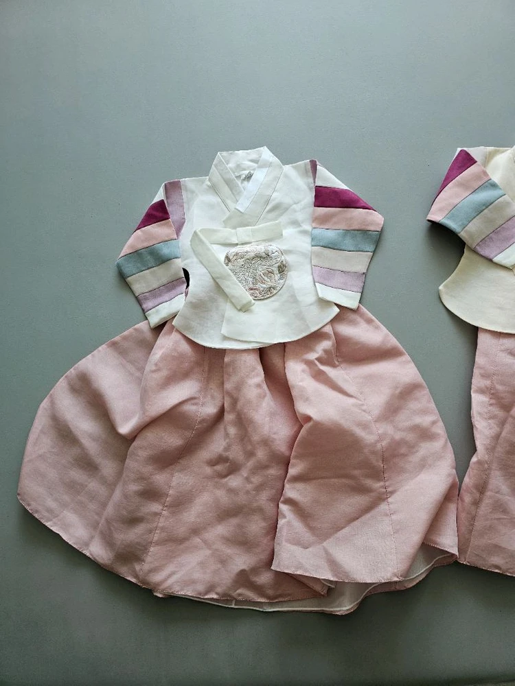 어진아이 여아한복 2벌 (3호) 쌍둥이 이미지