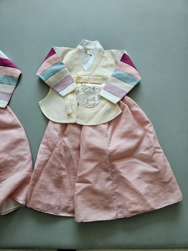 어진아이 여아한복 2벌 (3호) 쌍둥이 이미지