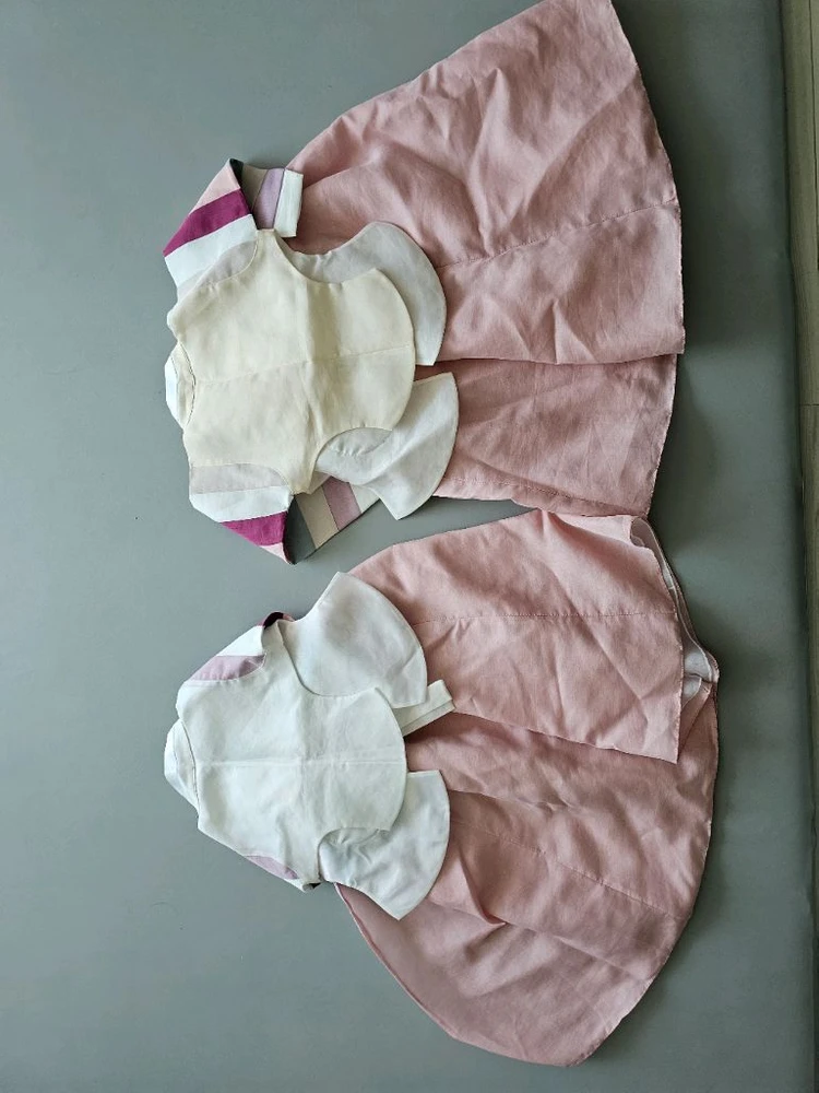 어진아이 여아한복 2벌 (3호) 쌍둥이 이미지