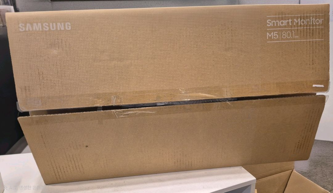 삼성 FHD M5 스마트 모니터 80.1cm (32) 화이트 이미지