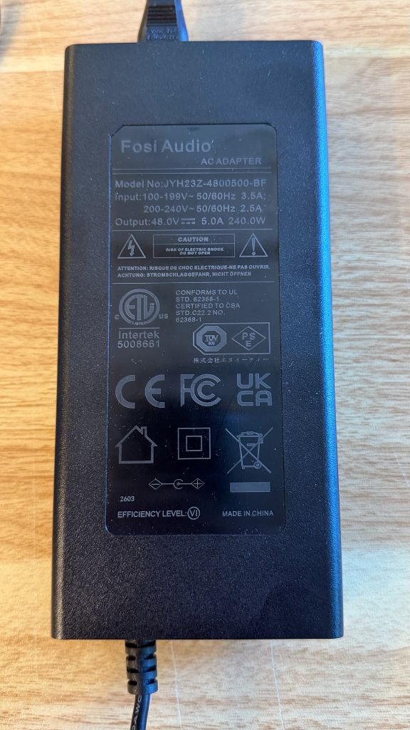 Fosi Audio ZA3 모노블럭앰프(48V5A전원포함) 이미지