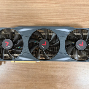 PNY RTX3070 Ti UPRISING D6X 8GB Triple 그래픽카드 이미지
