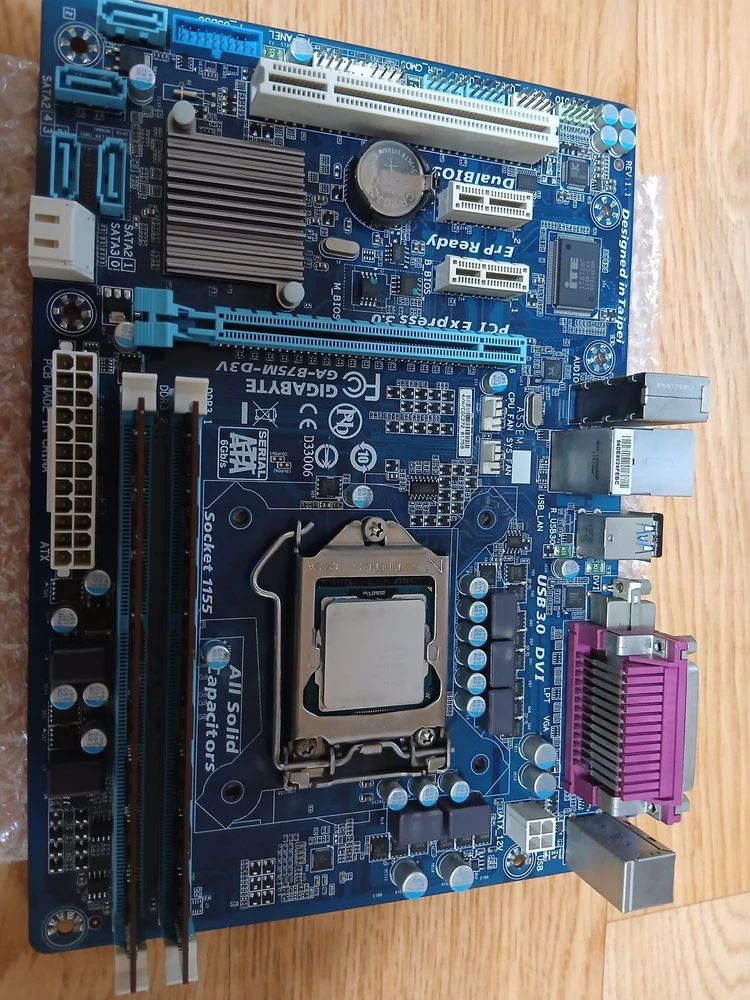 e3 1230v2+기가b75m+삼성램ddr3 12800 8gx2동주차양면(택포 각개가능 내용참고) 이미지