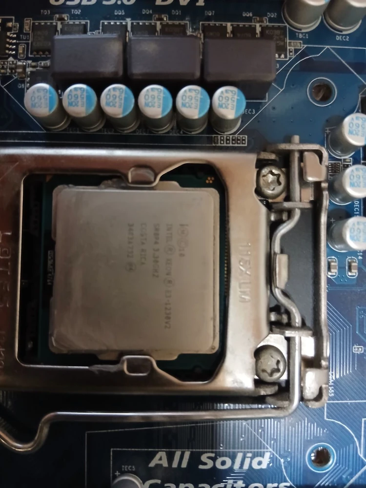 e3 1230v2+기가b75m+삼성램ddr3 12800 8gx2동주차양면(택포 각개가능 내용참고) 이미지