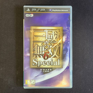 진삼국무쌍6 스페셜 국내 정발판 상태 최상 케이스 PSP UMD 이미지