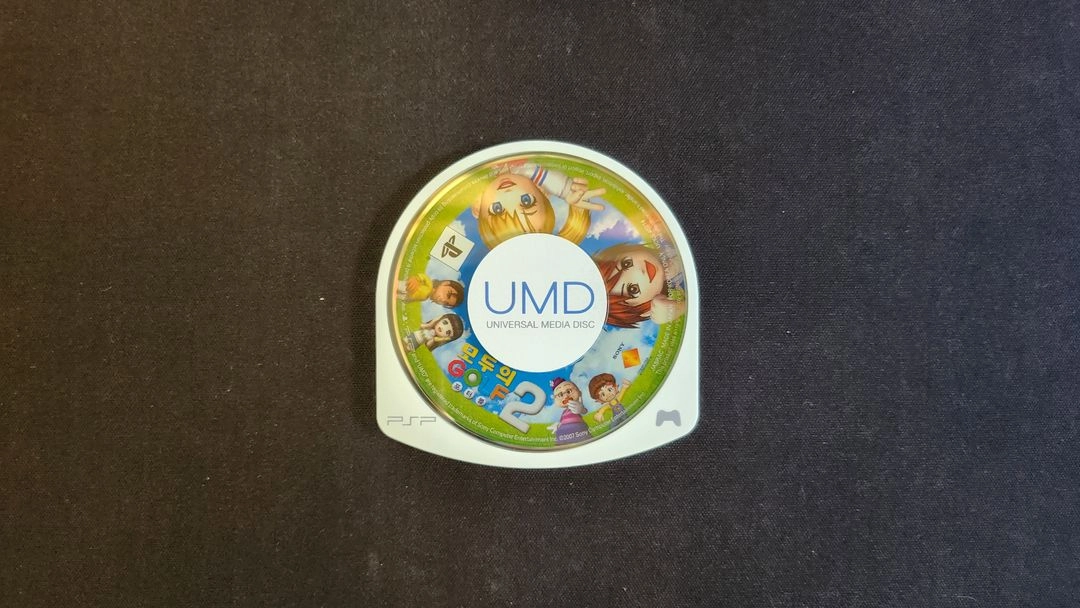 모두의 골프 2 포터블 국내 정발판 상태 최상 케이스 PSP UMD 이미지