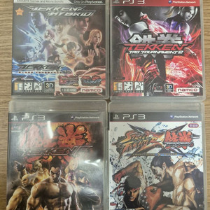 플스3(PS3) 철권 4종 일괄 판매합니다. 이미지