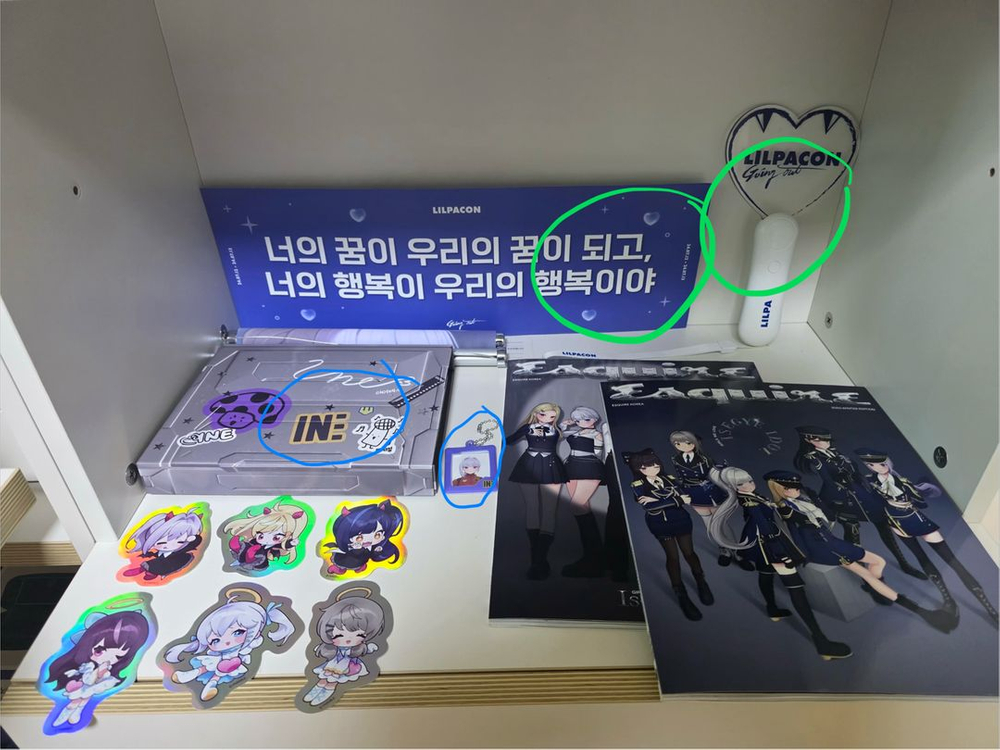 이세계아이돌(이세돌) 굿즈 대량 판매합니다! 가격 제시 주세요 이미지