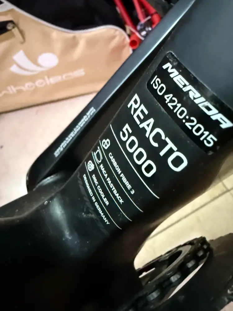 가격내림 메리다 리액토 5000 XS 로드 자전거 무광블랙 이미지