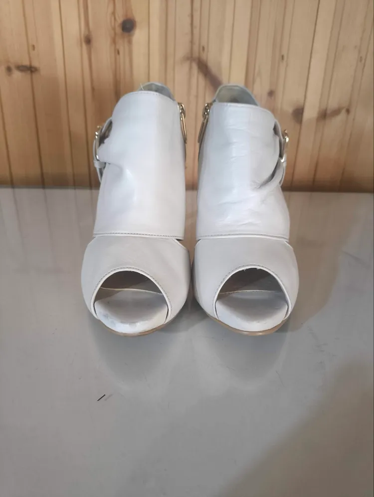 235mm 닥스 오픈토 부티 힐 구두 9cm 이미지