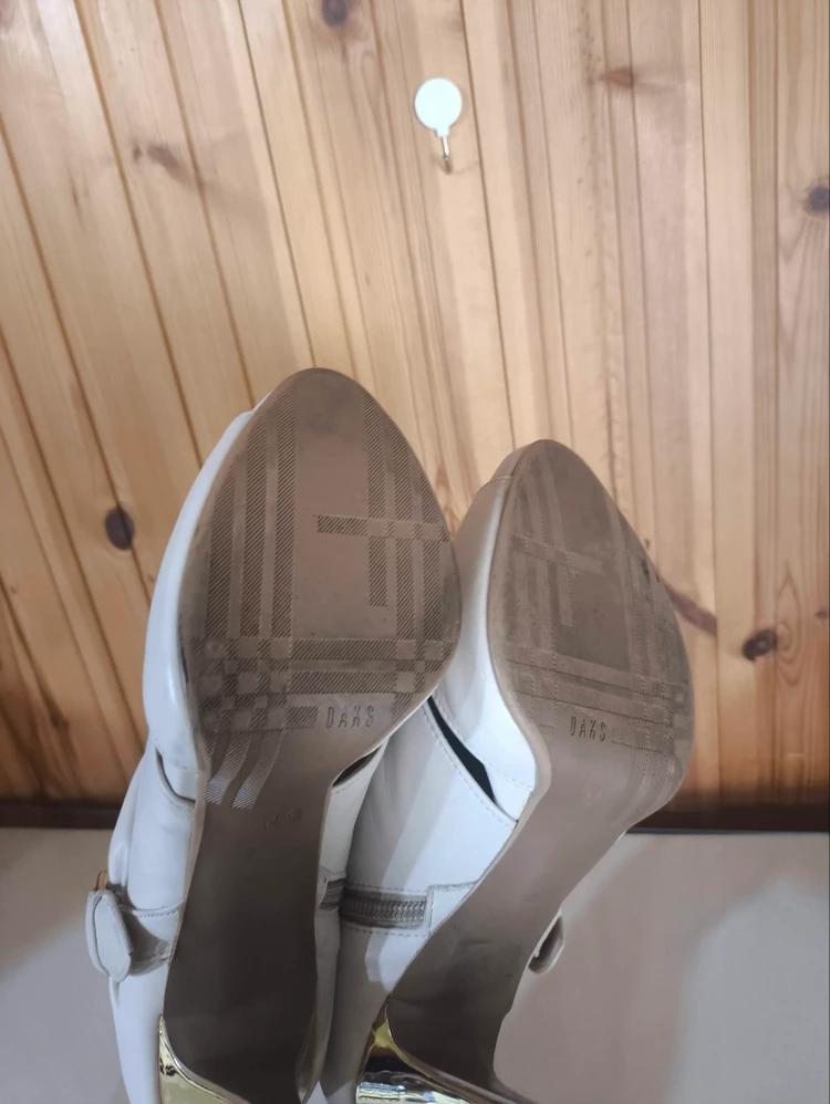 235mm 닥스 오픈토 부티 힐 구두 9cm 이미지