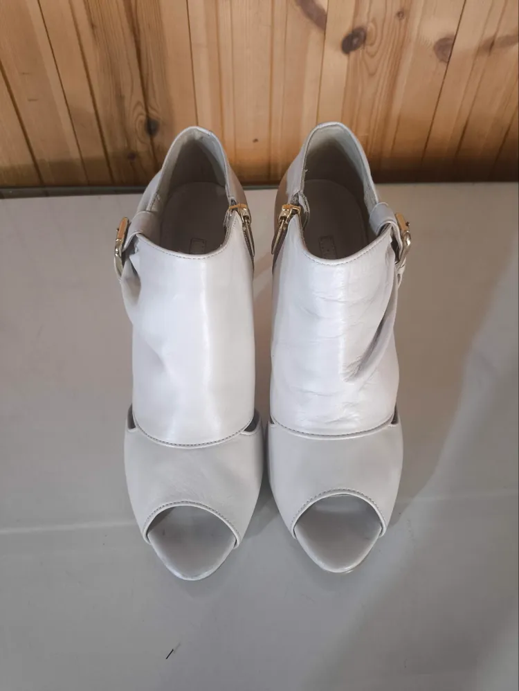 235mm 닥스 오픈토 부티 힐 구두 9cm 이미지