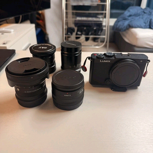 파나소닉 루믹스 S9 1840번들킷 + 렌즈 3개 풀박 일괄