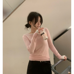 샵모도 프리마 소프트 티셔츠 핑크 이미지