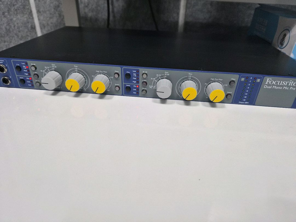 FOCUSRITE ISA TWO 마이크 프리엠프 이미지
