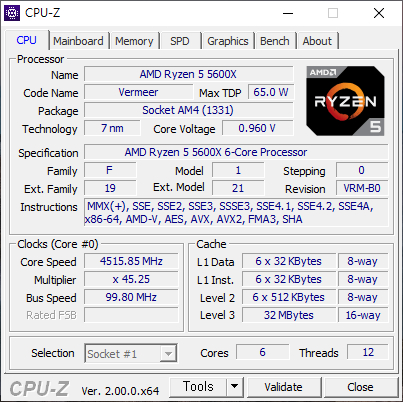 5600X + TUF B550-PRO 풀박스 / OCCT 테스트완료팜ㅍ 이미지